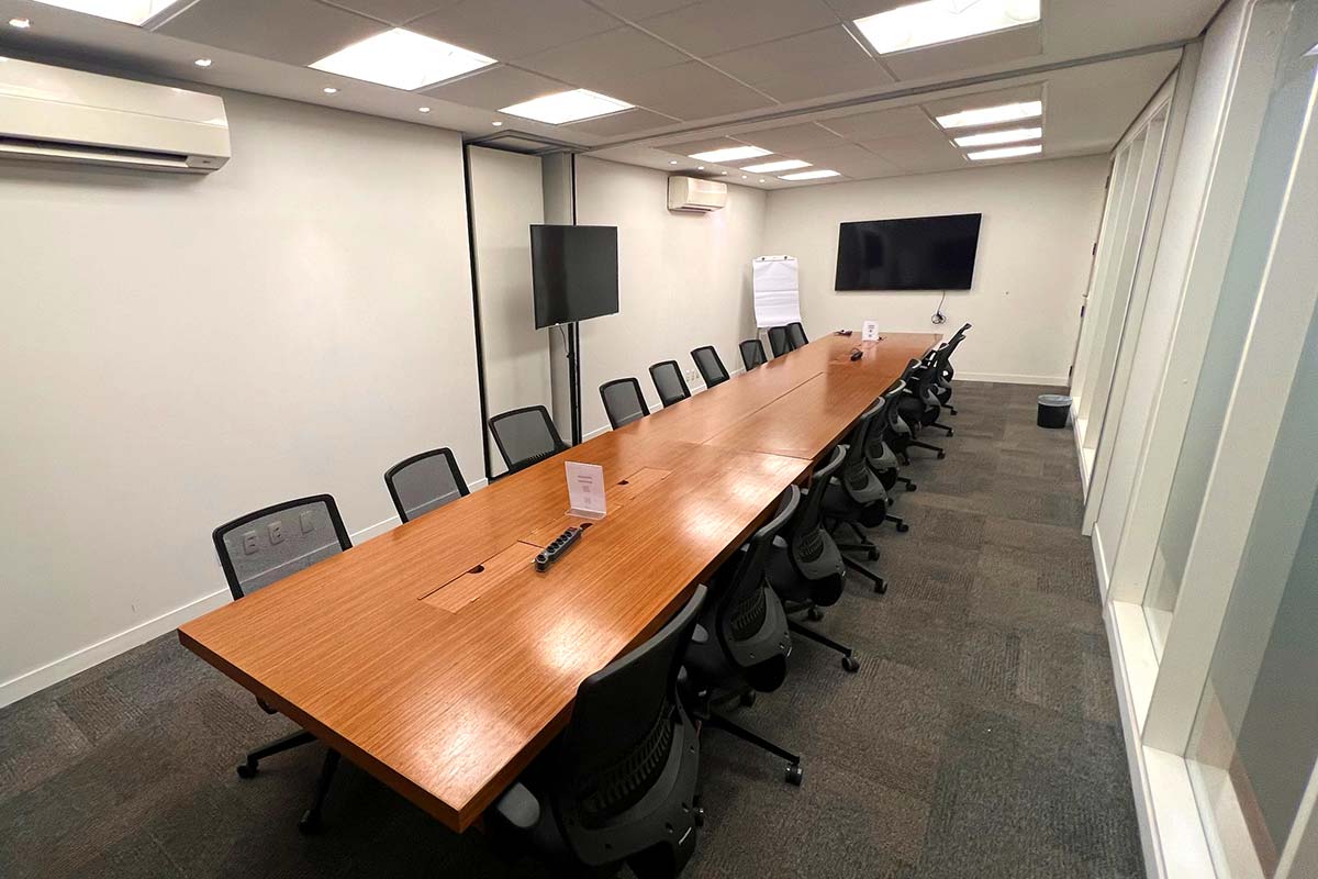 Sala de reunião Paulista 688 — visão geral