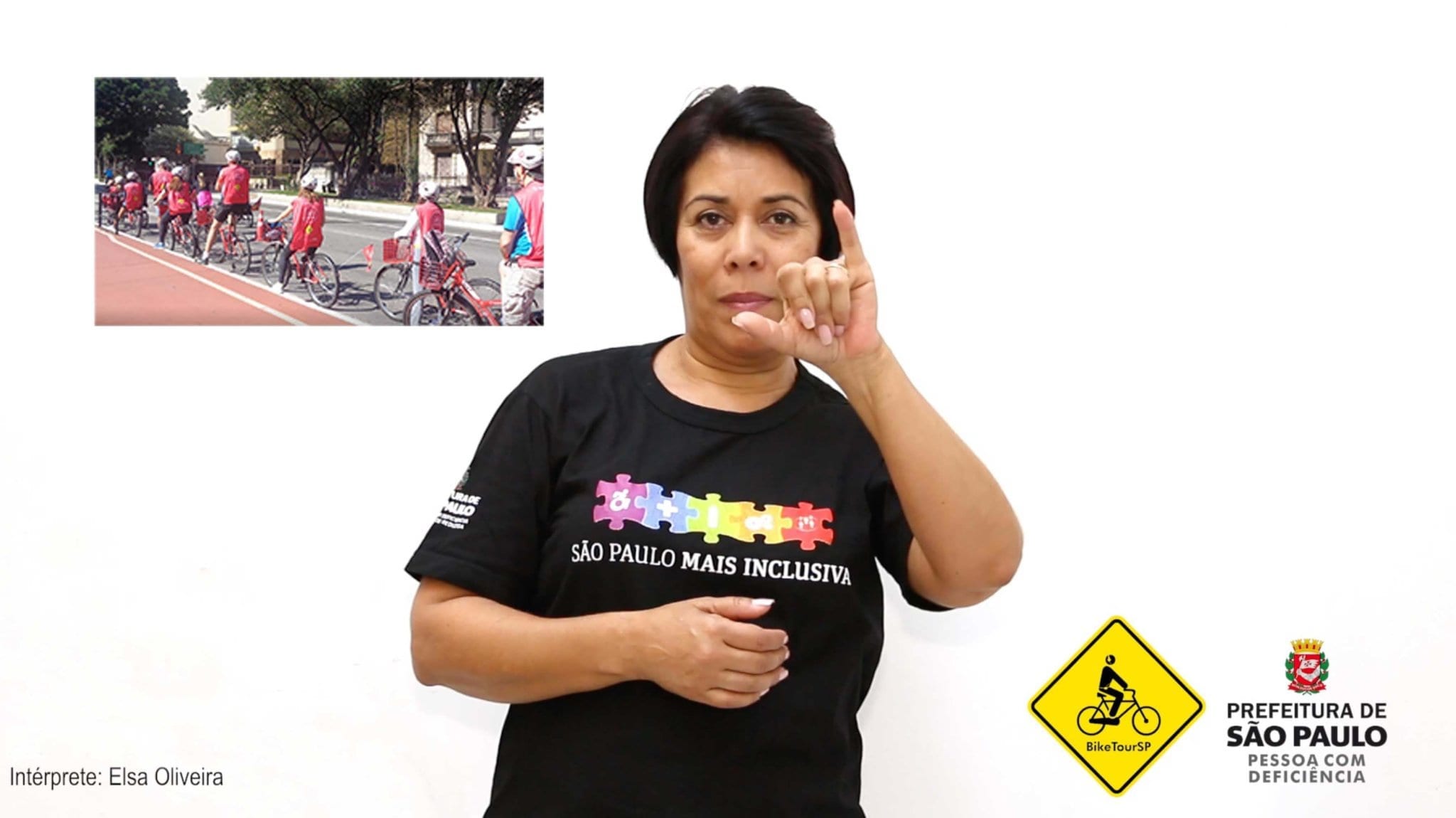 Bike Tour SP em Libras